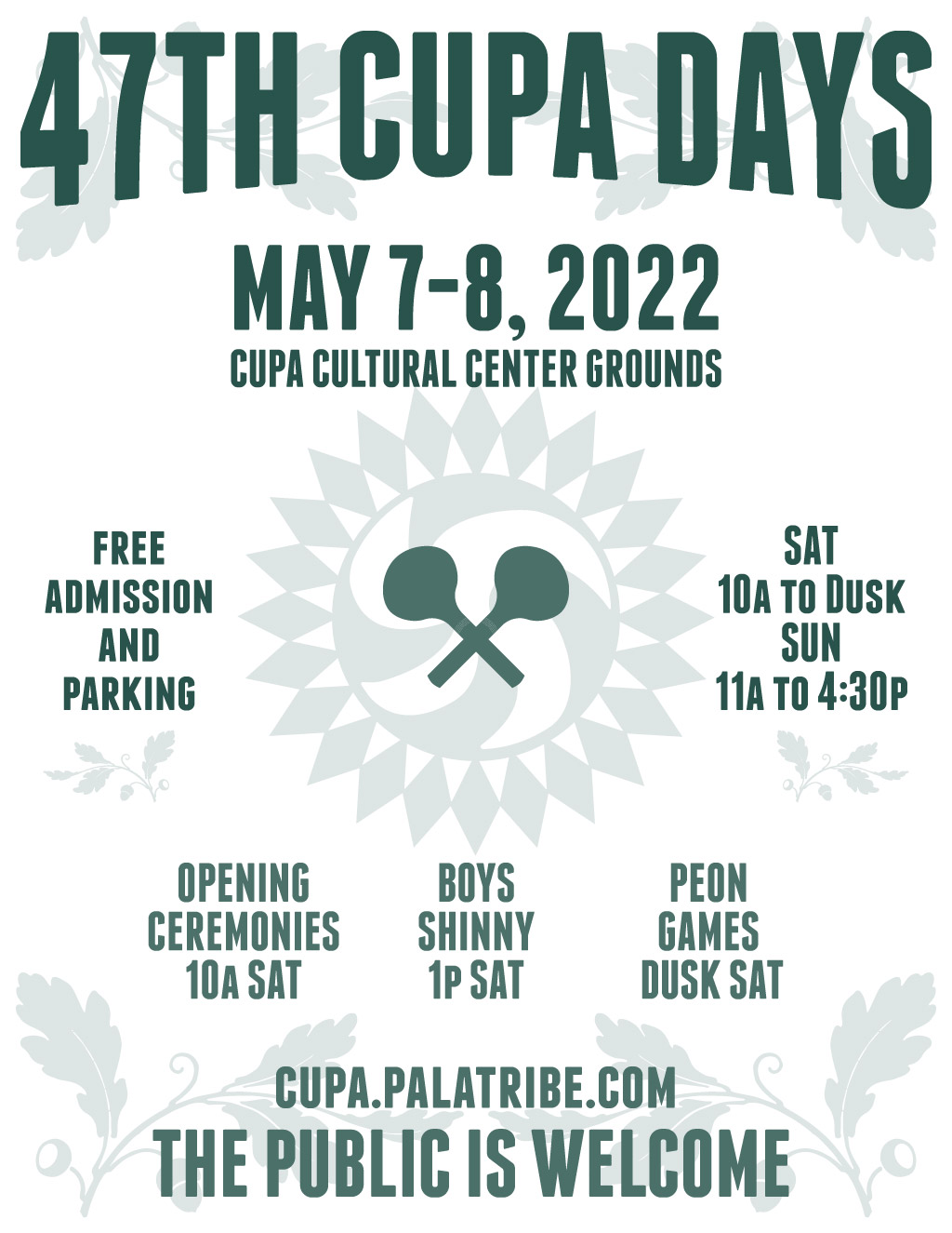 Pala Band California Cupa Cultural Center Cupa Days 47th 2022
